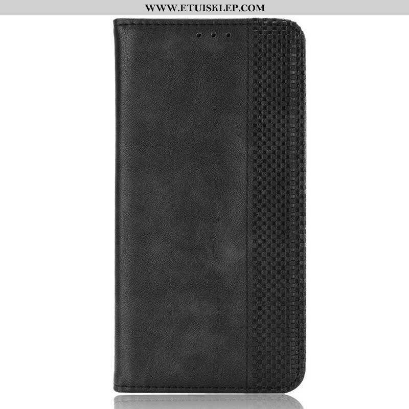 Etui Na Telefon do Asus Zenfone 8 Etui Folio Stylizowany Efekt Skóry W Stylu Vintage